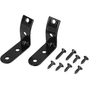 X AUTOHAUX Glove Box Lid Hinge Repair Brackets Fix Kit for Audi A3 A4 S4 B6 B7 2001-2008