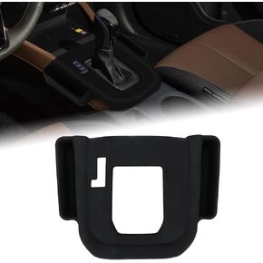 Gear Shift Panel Protective Cover Compatible with 2025 Subaru Forester Accessories - Anti-Scratch Silicone Console Protector with Side Storage Pockets for Cards, Keys, Earphone