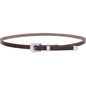Leather Cowboy Hat Bands for Men Women Western/Fedora/Panama Hat Belts Cowgirl Hatbands with Silver Buckle Cowboy Supply Hand Made Replacement