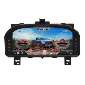 13.1 Inch Digital Gauge Cluster Replacement for Dodge Ram 1500 2500 3500 2008-2012 Liquid Crystal Instrument Panel Speedometer Screen Automotive Dashboard Virtual Cockpit Head Unit