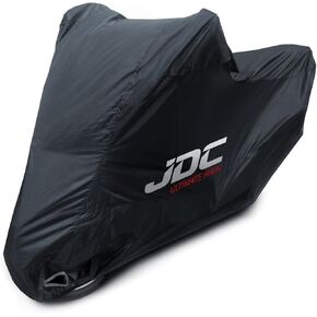 JDC Motorcycle 100% Waterproof Cover - Ultimate RAIN (Heavy Duty, Soft Lining, Heat Resistant Panels, Taped Seams) - XL Top Box