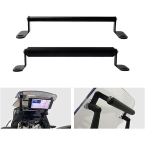Motorcycle Navigation GPS Bar Mount Bracket for CF-Moto CF Moto CFMOTO 800MT MT800 MT 800 MT CF800MT 2021 2022, 12mm 22mm Expansion Crossbar Mobile Phone Stand Holder Support (22mm), Black