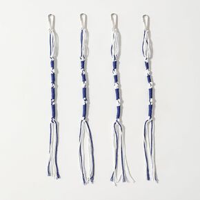 1Set (4Pcs) Tzitzits Thread Tassels Tzitzit(for Prayer Shawl) Six Color with Buckle