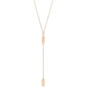 Kendra Scott Women's Fern Y Necklace Rose Gold