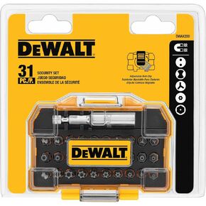 DEWALT DWAX200 Security Screwdriving Set, 31-Piece
