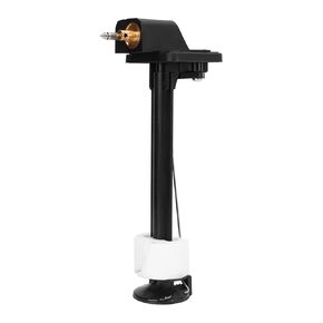 Fuel Gauge Aluminum Alloy Automotive Fuel Gauge Professional Fuel Gauge High Accuracy Universal for Outboard Motor External 12L 24L Fuel Tanks