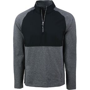 Cutter & Buck Adapt Eco Knit Hybrid Recycled Mens Quarter Zip