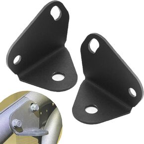 UTV Rear Pillar Flag/ Antenna/ Whip Light Mounting Brackets for Can Am Maverick X3 & X3 MAX 2017-2025 (Rear Pillar Brackets - A)