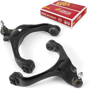 Metrix Premium Chassis Parts - Front Left & Right Lower Control Arm w Ball Joint & Bushing Assembly Kit Fits 06-09 Mitsubishi Raider, 05-12 Dodge Dakota RK620478 RK620479, Made in Europe