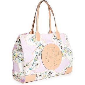 حقيبة Tory Burch النسائية Ella الحاصلة على براءة اختراع، سوداء، مقاس واحد in Kuwait