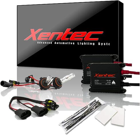 Xentec 9005 (HB3/H10/9140/9145/9055/H12) 6000K HID Xenon Bulb with 35W SLBDC Slim Ballast Bundle (Ultra White) in Saudi Arabia