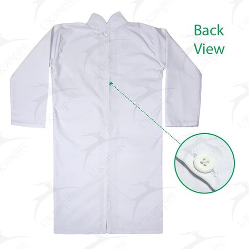 Premium Masonic St. Thomas of Acon Tunic Robe Cotton/Polyester Blend Superior Fabric – Moiré Ribbon Cross, Knights Templar in Saudi Arabia