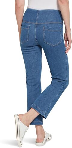 Lysse Ankle Denim Baby Bootcut Mid Wash XL 27 in Kuwait