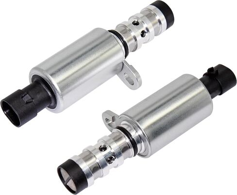2 PCS التحكم في الزيت المتغير توقيت VVT الملف اللولبي متوافق مع Chevy Aveo Cruze Sonic Trax Pontiac G3 Saturn Astra 1.6l 1.8l استبدال# 918-006 12992408 55567050 in Kuwait