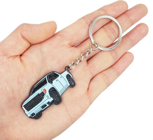 Compatible with GMC Sierra Keychain, Stainless Steel Keychain Decoration for GMC Sierra Accessories in Saudi Arabia