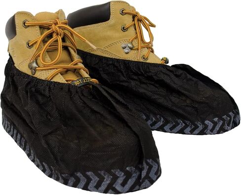 Original Disposable, Extra-Large Boot and Shoe Covers, Thicker & Stronger, Durable Protection for Floors - 50 Pairs in Saudi Arabia