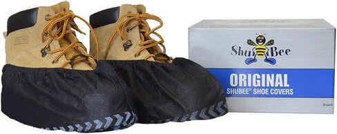 Original Disposable, Extra-Large Boot and Shoe Covers, Thicker & Stronger, Durable Protection for Floors - 50 Pairs in Saudi Arabia