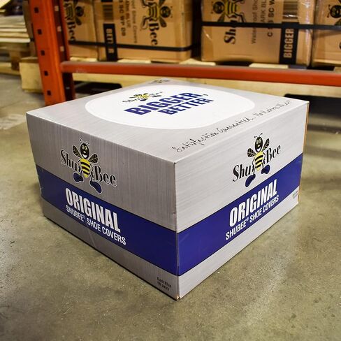 Original Disposable, Extra-Large Boot and Shoe Covers, Thicker & Stronger, Durable Protection for Floors - 50 Pairs in Saudi Arabia