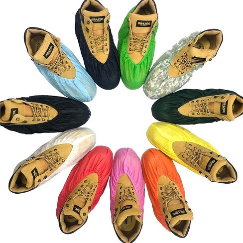 Original Disposable, Extra-Large Boot and Shoe Covers, Thicker & Stronger, Durable Protection for Floors - 50 Pairs in Saudi Arabia