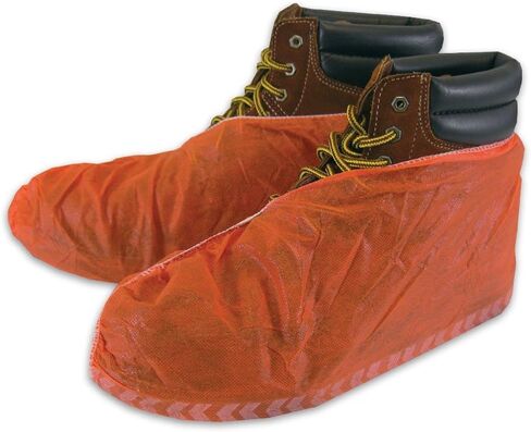 Original Disposable, Extra-Large Boot and Shoe Covers, Thicker & Stronger, Durable Protection for Floors - 50 Pairs in Saudi Arabia