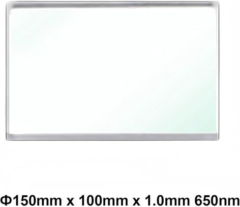 Quanmin 10pcs /1 Lot 6mm×6mm×0.55mm 850nm Optical IR-Cut Narrow Band Pass Filter for Barcode Scanner Infrared lense and Face Recognition in Saudi Arabia