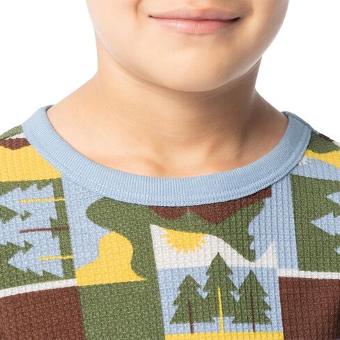 Fruit of the Loom Boys' Premium Thermal Waffle Underwear Set in Saudi Arabia