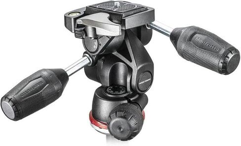 Manfrotto MH804 3-Way Pan/Tilt Head with 200LT-PL Quick Release Plate in Kuwait