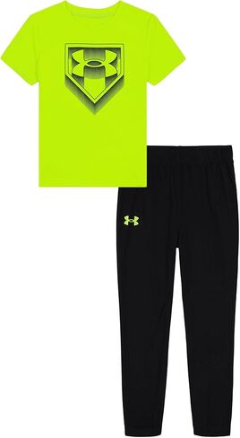 مجموعة شعار Under Armour UA SEDIMENT CAMO، مموه باللون البرتقالي الداكن، 4T in Saudi Arabia