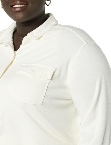 Amazon Essentials Women's Utility Shirt (Available in Plus Size) (Previously Amazon Aware), Light Green, XX-Small in Saudi Arabia