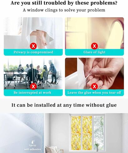 فيلم خصوصية النافذة - Green Turquoise Blue Lradient Abstract Clings Clings Film Film for Windows Displative Decovative Sticker for Home Bathroom Office ، 17.7 "× 78.7" in Saudi Arabia