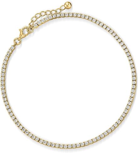 Ross-Simons 2.70 ct. t.w. CZ Tennis Anklet in Saudi Arabia
