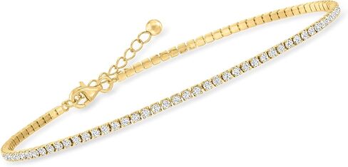 Ross-Simons 2.70 ct. t.w. CZ Tennis Anklet in Saudi Arabia