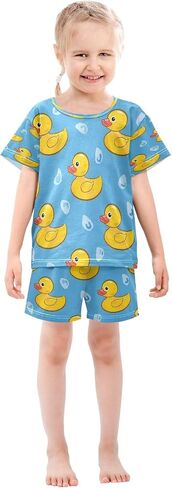 senya Pirate Skull Summer Pajamas Set Short Cotton Sleepwear 2 Piece in Saudi Arabia