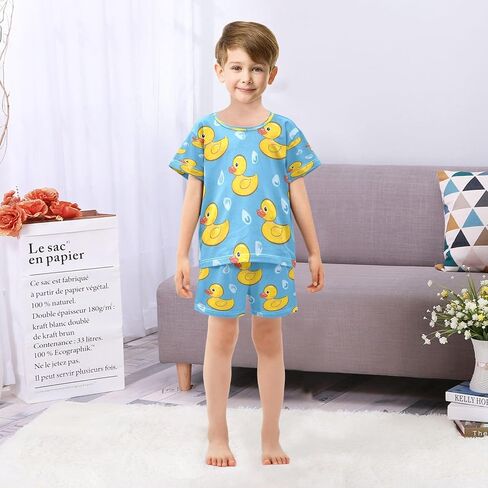 senya Pirate Skull Summer Pajamas Set Short Cotton Sleepwear 2 Piece in Saudi Arabia