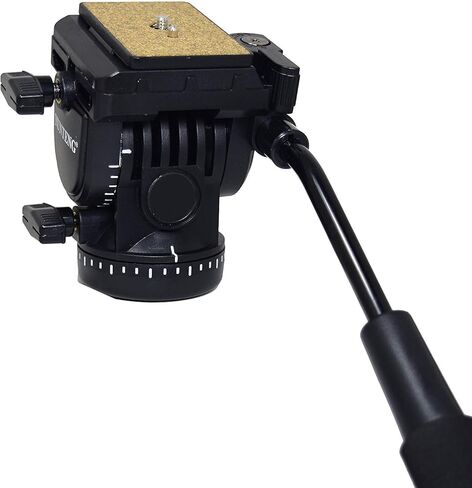 Koolehaoda Camera Tripod Ball Head All Metal 360° Panoramic Tripod Head with Quick Release Plate for SLR Camera Tripod Monopod. Max Load 33lbs / 15KG in Kuwait