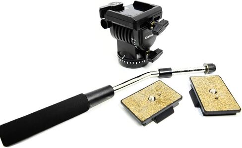 Koolehaoda Camera Tripod Ball Head All Metal 360° Panoramic Tripod Head with Quick Release Plate for SLR Camera Tripod Monopod. Max Load 33lbs / 15KG in Kuwait