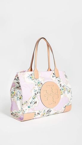 حقيبة Tory Burch النسائية Ella الحاصلة على براءة اختراع، سوداء، مقاس واحد in Kuwait