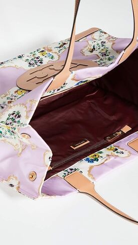 حقيبة Tory Burch النسائية Ella الحاصلة على براءة اختراع، سوداء، مقاس واحد in Kuwait