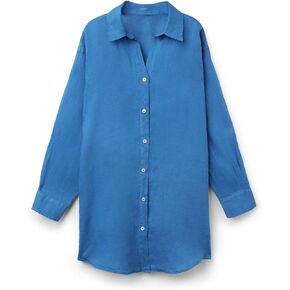 Woman's Linen Shirtdress