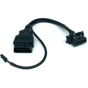 JUTA Security Gateway Bypass Cable OBD2 Diagnostic Scanner Adapter Connector Compatible with Dodge Cummins RAM 1500 2500 2018-2020 - 17.1 inches/43.5 cm