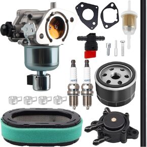استبدال المكربن ​​16-853-19S لـ KOHLER KT725 ، KT730 ، KT735 ، KT740 ، KT745-يشمل مرشح الهواء ، مضخة الوقود ، مرشح الزيت-يحل محل 32-853-67-S ، 32-853-63S