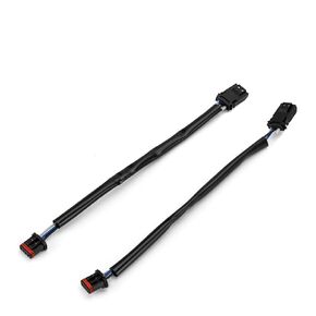 WSays Turn Turn Signal Extension Harness 12 "(304.8mm) متوافق مع Harley Sportster 883 1200 2000-2022 ، Fit Softail Dyna 2016-Up