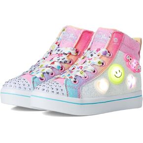 Skechers Girl's Twi-Lites 2.0 بت من السعادة 314383L (طفل صغير)