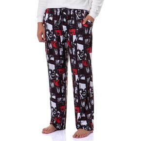 IT The Movie Men's Pennywise The Clown Closeups Print Adult Sleep Lounge Pajama Pants