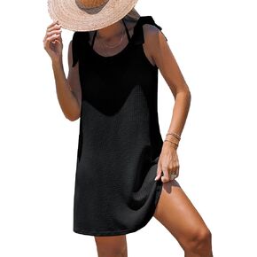 CUPSHE WOMENS SWIMSUT COVERUP SILEFERESS TIE COTTER COTTER SAB in Kuwait