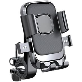 Cell Phone Stand Flexible Mobile Clip Mount Quickly Lock Bike Phone Holder Bicycle Motorcycle
