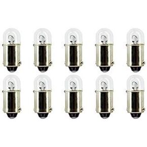 CEC Industries #3886ll Long Life Plusts ، 12 V ، 6 W ، BA9S Base ، T-2.25 الشكل (صندوق 10)