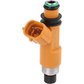 X AUTOHAUX 16450-MEE-D01 Fuel Injector Nozzle 12 Holes Disc for Honda CBR600RR 2005-2006 Yellow