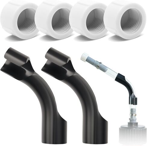 3 PCS Racing Fuel Bugk Hose Cap مع 1 PPCS خرطوم Bender ، 3 أجهزة كمبيوتر Fug Jug Vent Cap متوافق مع VP Racing/EGS/Scribner 5.5 جالون ، مجموعة استبدال الغبار الثقيلة. in Kuwait