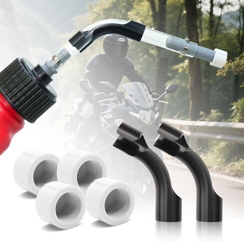 3 PCS Racing Fuel Bugk Hose Cap مع 1 PPCS خرطوم Bender ، 3 أجهزة كمبيوتر Fug Jug Vent Cap متوافق مع VP Racing/EGS/Scribner 5.5 جالون ، مجموعة استبدال الغبار الثقيلة. in Kuwait